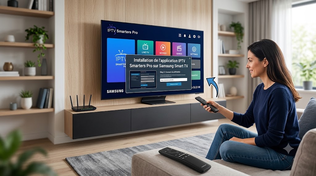 Comment Installer IPTV Smarters Pro sur Samsung Smart TV
