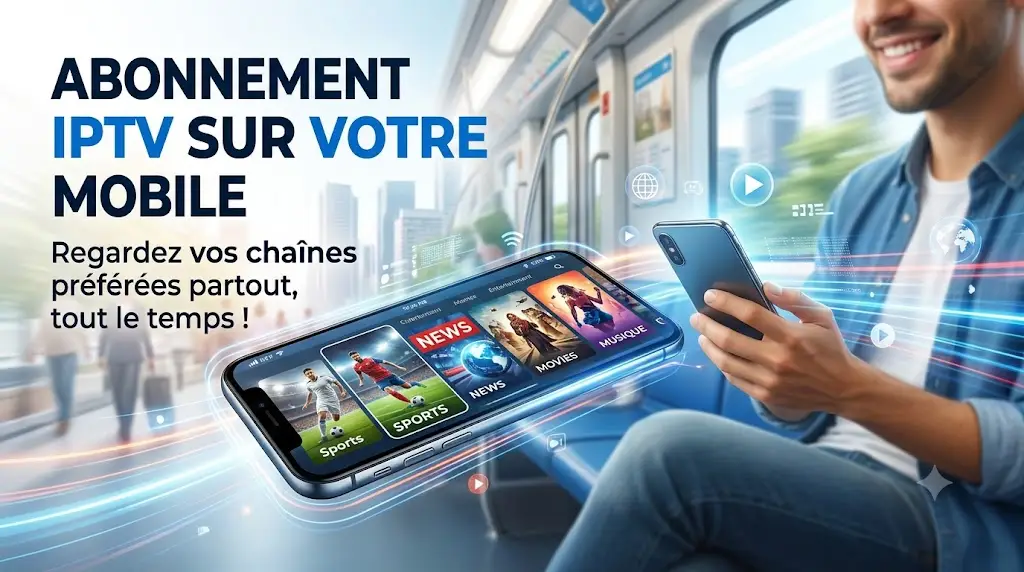 Abonnement IPTV sur Votre Mobile
