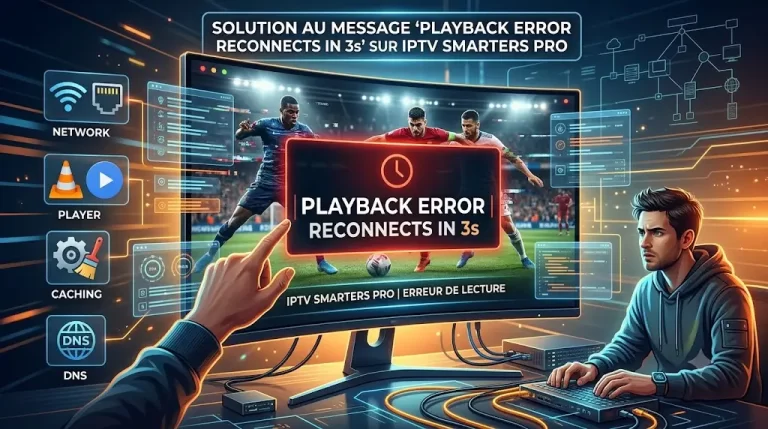 Playback Error Reconnects in 3s